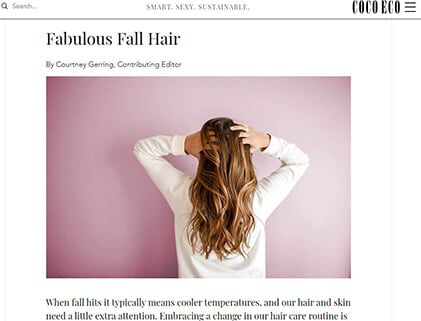 In the press – Fabulous Fall Hair