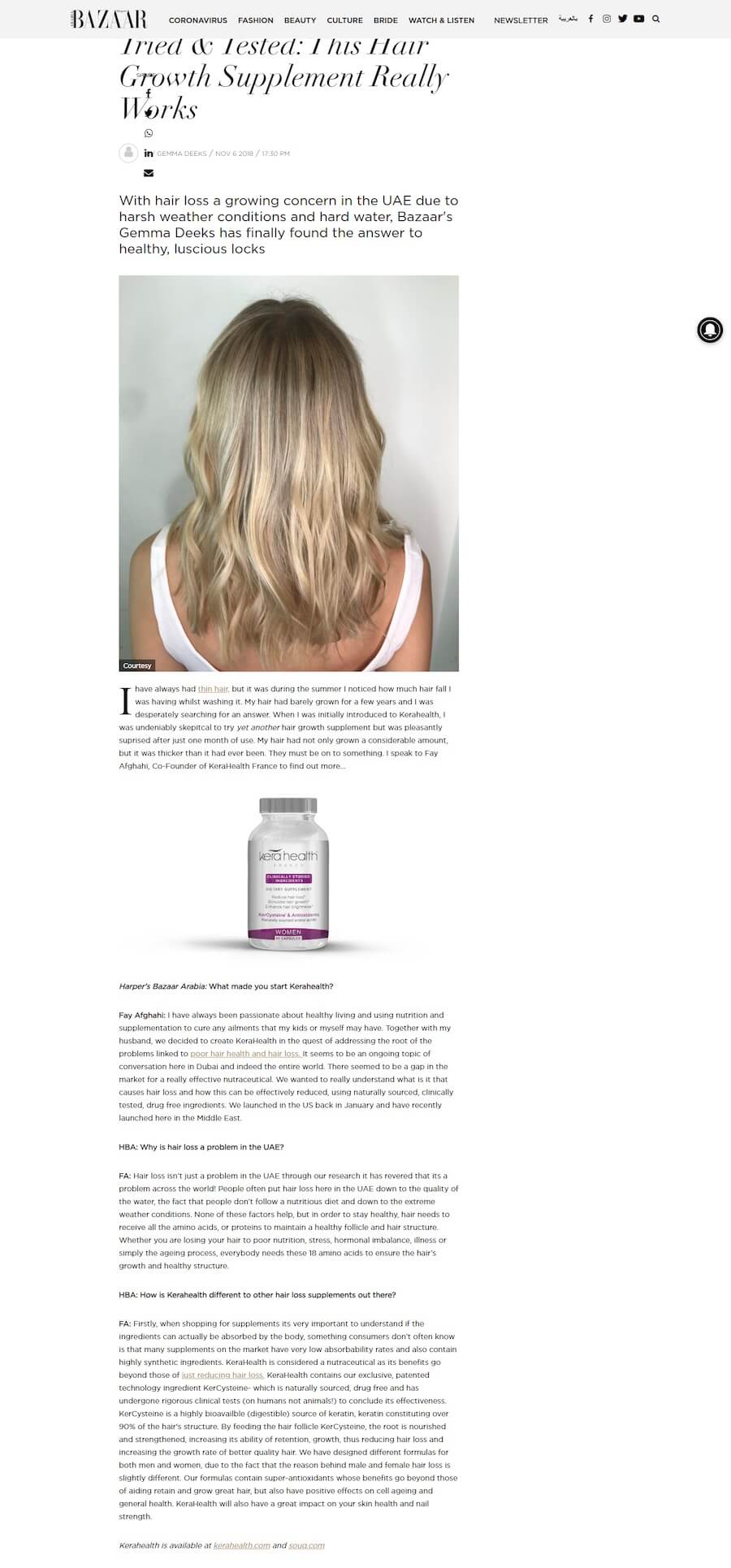 Tried & Tested: This Hair Growth Supplement Really Works
